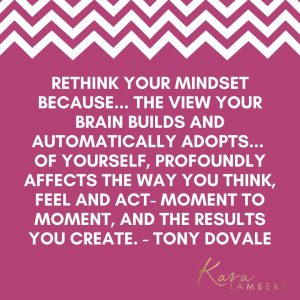 How business owner psychology & mindset impacts business growth quote