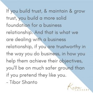 build trust in business relationships